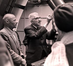1968: Брандт В.Э. и голландцы у телескопа