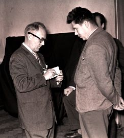 Кай Стрэнд и П.В. Щеглов 1959 год.