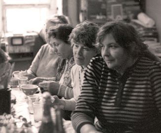 Кирюхина, Порфирьева и Якунина На защите Богачева 1997 г.
