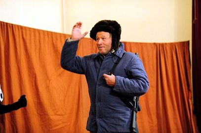 Алексей Сергеевич Расторгуев на новогоднем празднике 2012