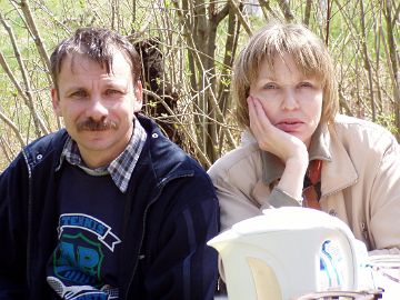 Г.В. Борисов с супругой