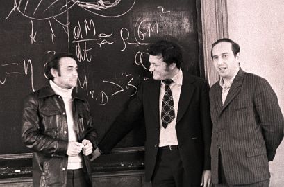 Шакура, Сюняев и Шеффер Конференц-зал ГАИШ 1979 г.