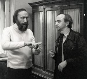 Kip Thorne и Новиков И.Д. Kip Thorne в ГАИШ 1986 г.