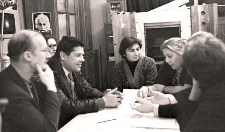 Заседание рабочей группы по научной фотографии 1989 год.